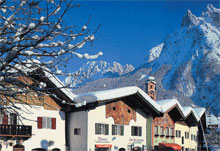 Garmisch Partenkirchen village