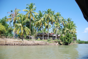 shore of mekong river