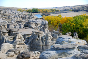rock formations in alberta